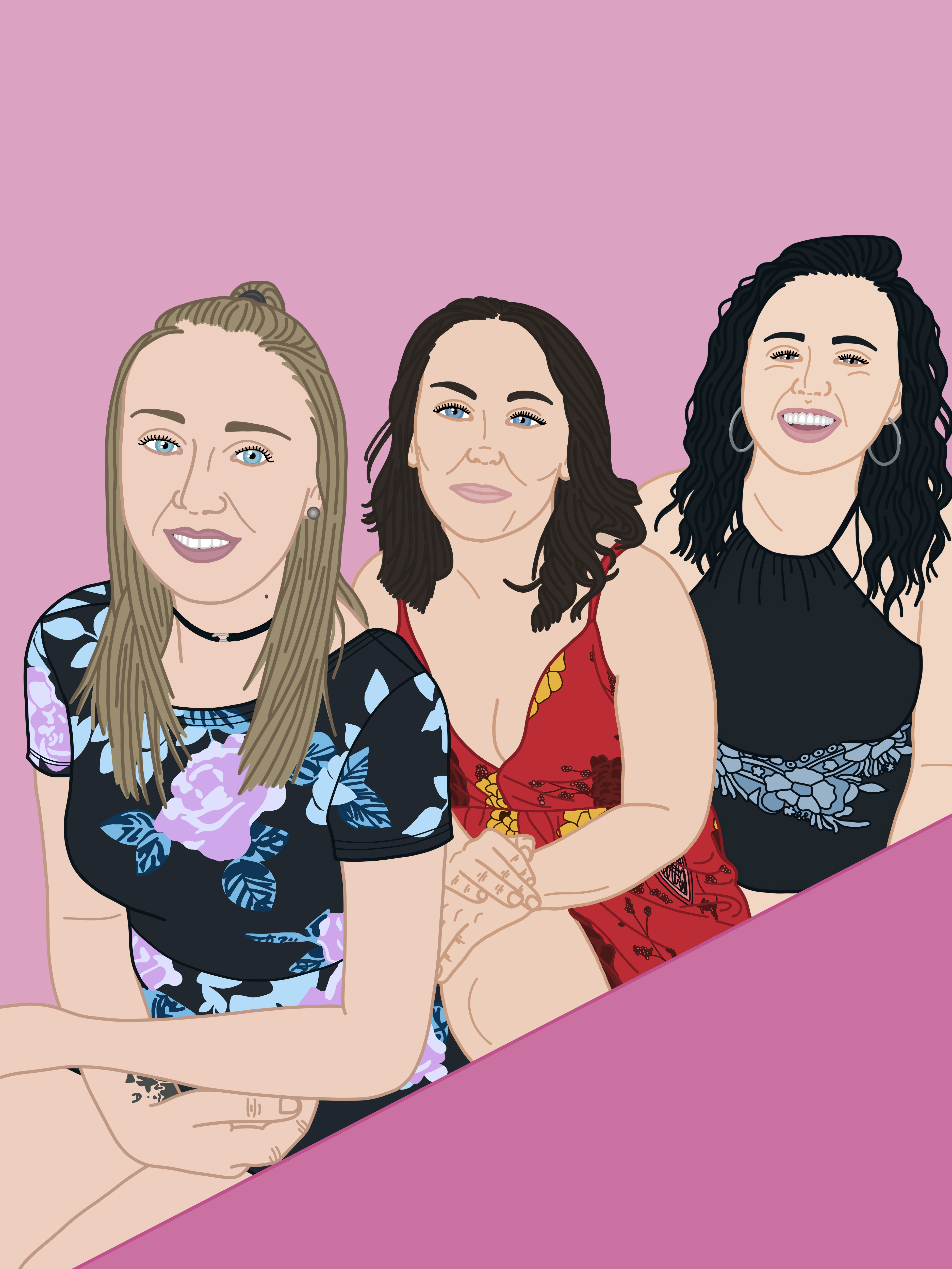 Friends Digital Portrait Friends Digital Portrait