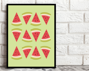Watermelon Art Print