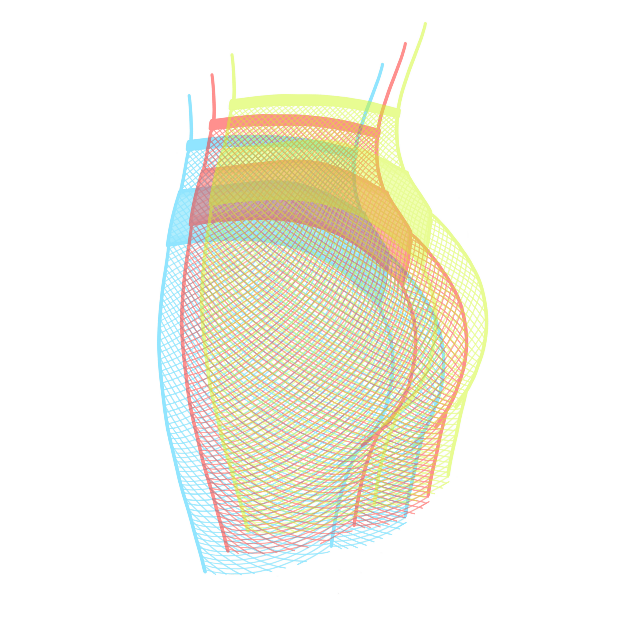 Woman in Fish Net Tights Art Print Woman in Fish Net Tights Art Print