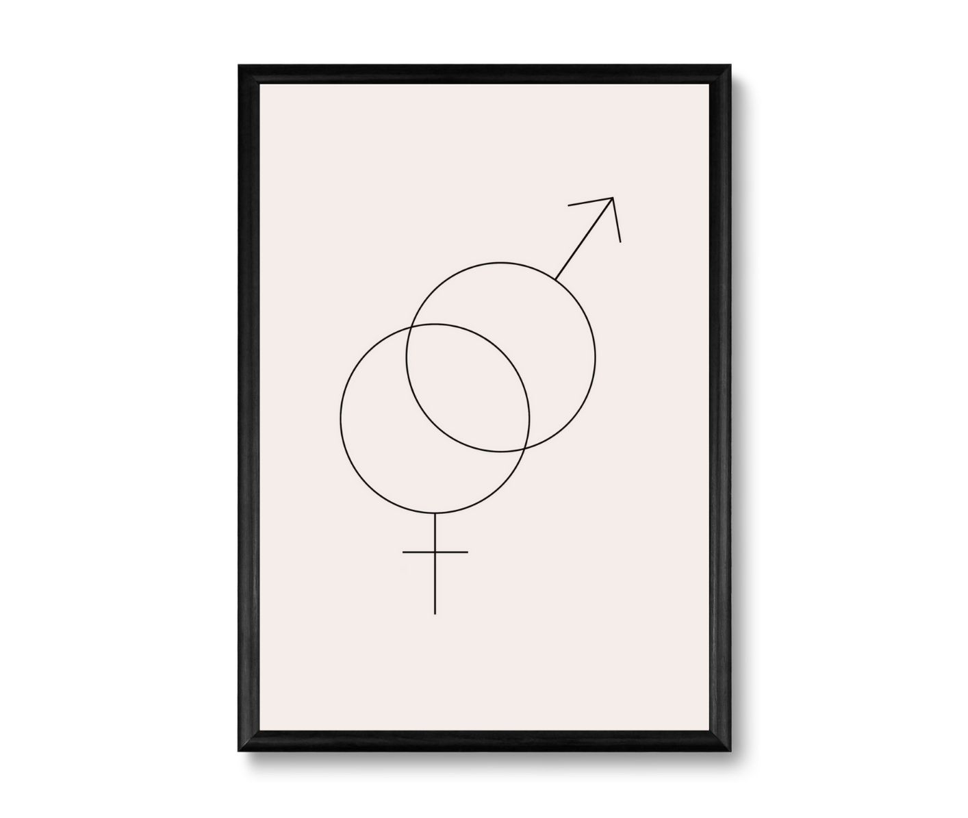 Gender Symbol Art Print Gender Symbol Art Print