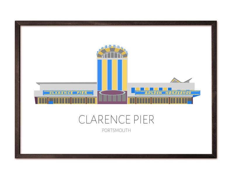 Clarence Pier Portsmouth Art Print Clarence Pier Portsmouth Art Print