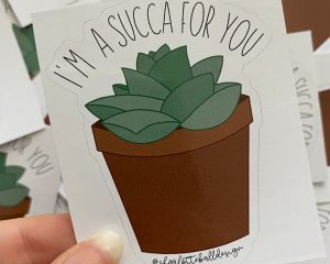 Succa for you vinyl sticker