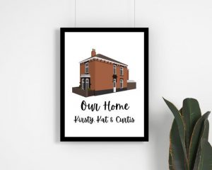 Our Home Custom print