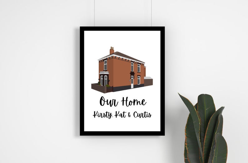 Our Home Custom print Our Home Custom print