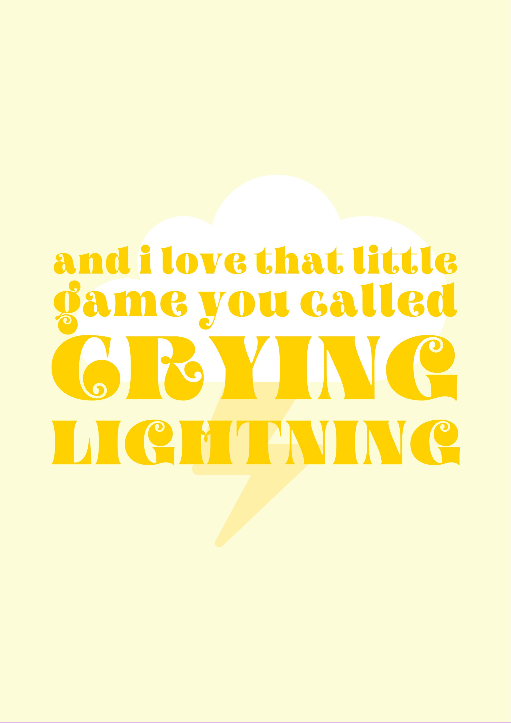 Crying Lightning Crying Lightning